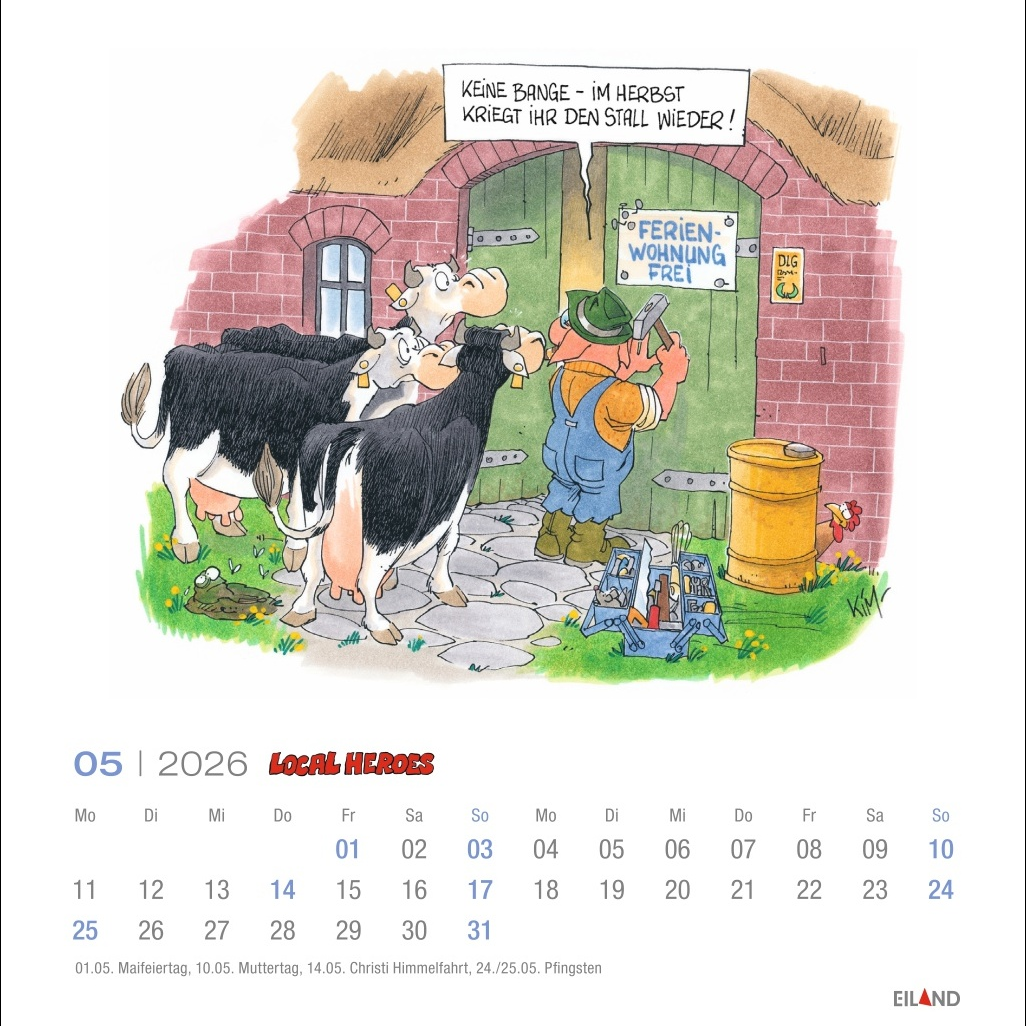 Kalender "Local Heroes" 2026 Gallery 210