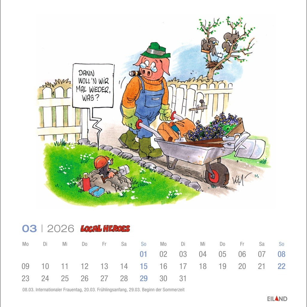 Kalender "Local Heroes" 2026 Gallery 209